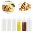 thumbnail image 3 of Plastic Clear Squeeze Squeezy Sauce Bottle Mayo Dispenser Bottles FAST E2S4, 3 of 9