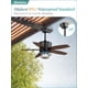 thumbnail image 3 of Ventilador de Techo para Exterior Fanbulous 42" IP65 Impermeable con Luz, 3 of 7