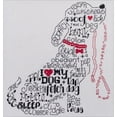 thumbnail image 2 of Let's Bark Counted Cross Stitch Kit-7.25"X7.75" 14 Count, 2 of 2