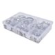 thumbnail image 4 of Juego de 60 abrazaderas de manguera Bling Bling Acero inoxidable ajustables tipo americano, 4 of 12