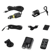 Dual Lens 2 Inch LCD Car DVR I1000 HD 1080P G-Sensor Dash Cam Rearview Camera