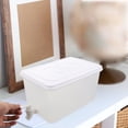 thumbnail image 4 of ELAYARD 1Pc Home Water Pitcher White Large Capacity Refrigerator Kettle for Tea and Juice, 4 of 8