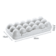 thumbnail image 2 of Bandeja Apilable para Almacenamiento de Huevos Gris 18 Huevos (gris) (1ud), 2 of 5