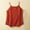 Red, variant on Giftesty Tank Tops for Women Women's Loose Casual Solid Color Versatile Cotton and Linen Camisole