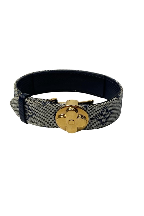 Pre-Owned Louis Vuitton Monogram Mini Good Luck Bracelet M64540 (Women's)