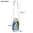 thumbnail image 2 of FORMRS Crossbody Bag for Women Quilted Travel Shoulder Cell Phone Purse with Chain Strap Handbag, Plants and River, 2 of 7