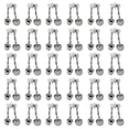 thumbnail image 2 of 30Pcs 2 Bells Fishing Rod Clamp Bite s, 2 of 6