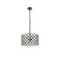 thumbnail image 1 of Elegant Lighting Lyla 16 inch pendant in black, 1 of 2