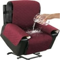 thumbnail image 1 of SUTENGDA Housse de Fauteuil Inclinable 100 % Imperméable avec Poche Housse de Fauteuil Inclinable Vert 28”, 1 of 6