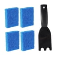thumbnail image 2 of Juego de esponjas para limpiar parrillas, herramienta de limpieza resistente al calor, ahorra y reutilizable., 2 of 7