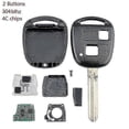thumbnail image 2 of Toyota Corolla 2001-2007 Smart Remote Key Fob with 2 Buttons and 4C Chip 304MHz Compatibility, 2 of 5