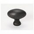 thumbnail image 4 of Traditional Oval Knob, Chocolate Bronze, 1.25" H x 0.75" W x 0.5" D, 4 of 4