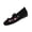 Black, variant on Floral Embroidered Mary Janes, Slip On Flower Embroidered Loafers Knit Mesh Air Ballet Flats Ethnic Retro Boho Slip On Loafers Low Bottom Lightweight Dress Shoes Ladies Vacation Work Nurse, Black 6