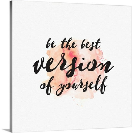 Great BIG Canvas | Inner Circle Premium Thick-Wrap Canvas entitled Best Version of Yourself - (Best Of Inner Circle)