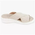 thumbnail image 1 of Large Size Bottom Slope With Fish Mouth Flying Woven Cross Sandals, 1 of 6