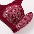 thumbnail image 4 of SPZTSX Plus Size Front Closure Lace Bras for Older Women Comfort Support Everyday Bras with Wide Straps, 4 of 7