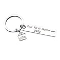 thumbnail image 2 of Teissuly 2021 New Home Keychain Stainless Steel Keychain Housewarming Gift New Home Gift, 2 of 6