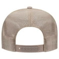 thumbnail image 2 of Couver 5 Panel High Crown Mesh Back Trucker Hat, Polyester Foam Front, Khaki, 12PCS Bulk Set Pack, 2 of 7