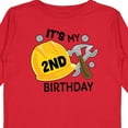 thumbnail image 4 of Inktastic Its My 2nd Birthday with Construction Tools Boys Long Sleeve Toddler T-Shirt, 4 of 5