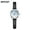 Leather_black silver, variant on Slim 3D Dial Women's Watch – Modern Minimal Design with Water Resistance