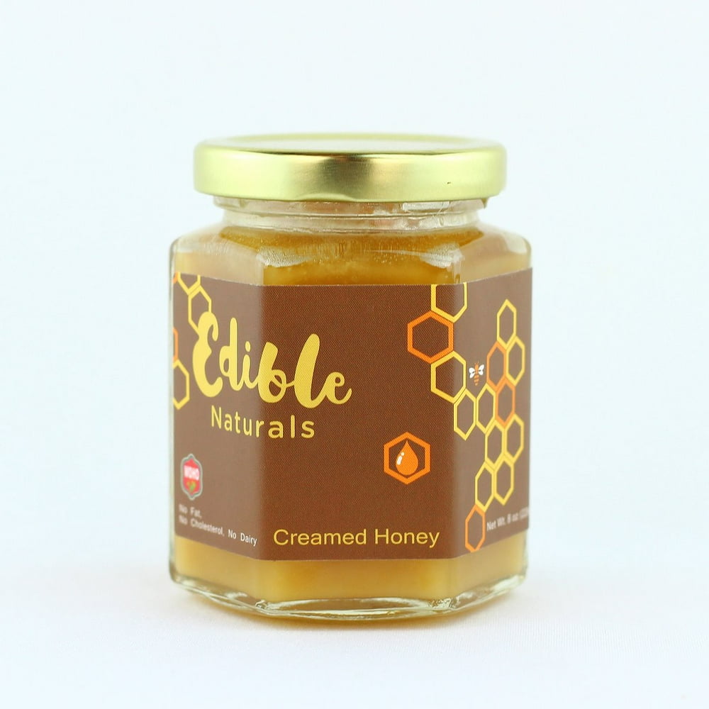 WOHO 100 Pure Creamed Raw HoneyOriginal 8oz (226g)
