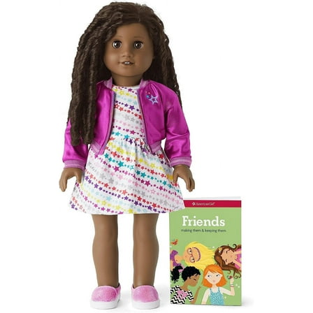 American Girl Doll #67 Black Hair Dark Skin Brown Eyes Truly Me 18" DN67