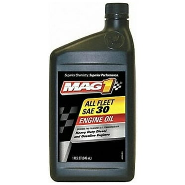 Mag 1 Diesel Engine Oil,30,Conventional,1qt MAG61656