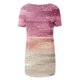 thumbnail image 5 of Fiudx Ofertas y Liquidaciones Top de Cuello Redondo de Manga Corta Raglán Largo con Espalda Corta y Estampado Informal para Mujer, 5 of 5