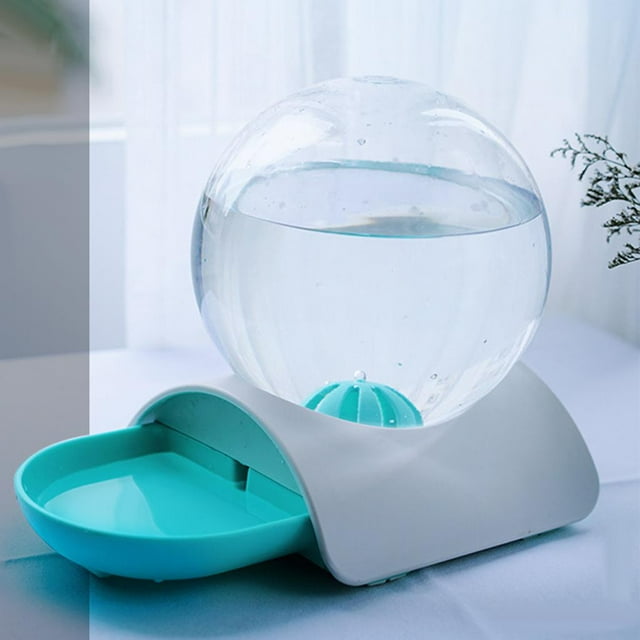 Estación a de agua para mascotas para mascotas para perros y Capacidad de agua de 2,8 L automáticas, sin - Verde Colco dispensador de agua para gatos