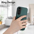 thumbnail image 4 of Allytechgroup Samsung Galaxy S23 FE Wallet Case for Women Men, Premium PU Leather Shockproof Hand Wrist Slim Fit Back Cover Phone Case for Samsung Galaxy S23 FE, Green, 4 of 6