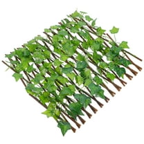 HEMOTON Retractable Screen for Yard Garden Trellis Decoration Green