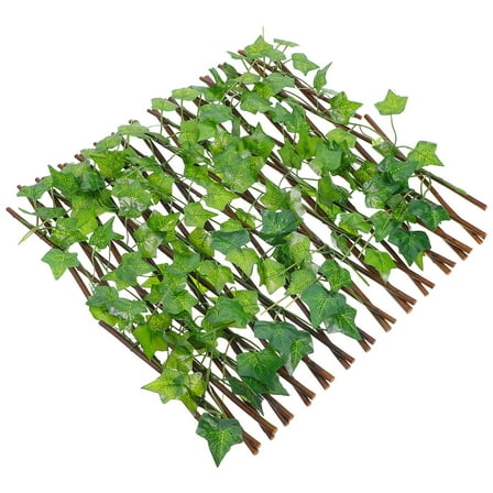 HEMOTON  Retractable Screen for Yard Garden Trellis Decoration Green