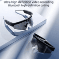thumbnail image 3 of HD Intelligent Mini Camera Sunglasses, Windproof Sunglasses, Semi Open Bluetooth Speakers, Sports Outdoor and Call,B, 3 of 6