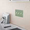 thumbnail image 5 of Yayeee Toggle Light Switch Wall Plate 3-Gang 6.37"x4.48" Decorative Outlet Cover, Green Blossom Mosaic, 5 of 7