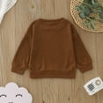 thumbnail image 4 of Vedolay Teen Girl Clothes Girls Hoodies Sweatshirt Casual Loose Pullover with Pockets Brown,100, 4 of 4