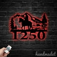 thumbnail image 4 of Handmadetneonsign Cowboy House Number Metal Wall Art LED Light - Personalized Sign Home Decor 58447, 4 of 5