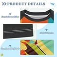 thumbnail image 2 of FORMRS Boys Rash Guard Short Sleeves Swim Shirt Quick Dry UPF 50+ Sun Protection, Sizes 3-12T, Colorful Cocktails, 2 of 6