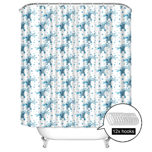 Frozen Elsa Princess Modern Waterproof Shower Curtain for Bathroom