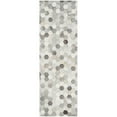 thumbnail image 4 of SAFAVIEH Studio Leather Jampa Geometric Area Rug, Ivory/Grey, 8' x 10', 4 of 8