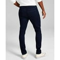 thumbnail image 6 of And Now This Men's Pearson Ripped Dark Wash Skinny Jeans Blue, 6 of 7