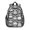 Skull Gothic Pattern, variant on Skull Gothic Pattern Backpack for School, Cute School Bag with Adjustable Shoulder Straps and Padded Back, 15"x11.42"x5.5"