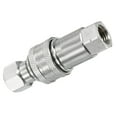1 Set Hydraulic Quick Connect Coupler M14X1.5Mm Female Thread Pipe