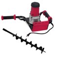 Stark USA Electric Post Hole Digger Machine 1.6HP Powerhead Engine with