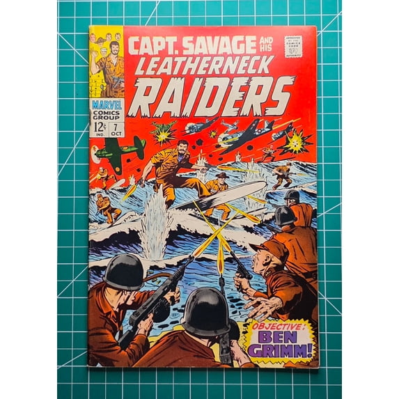 Capt. Savage and His Leatherneck Raiders #7 Comic Book