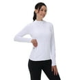 thumbnail image 3 of TRYSIL Women's UPF 50+ Sun Protection Hoodie Jackets Athletic Lightweight Full-Zip Long Sleeve Outdoor, 3 of 8