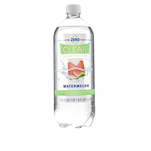 Clear American Watermelon Sparkling Water, 33.8 Fl. Oz.
