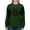 Forest Green, variant on Be Naughty Krampus Dark Christmas Tee Women's Sweatshirt