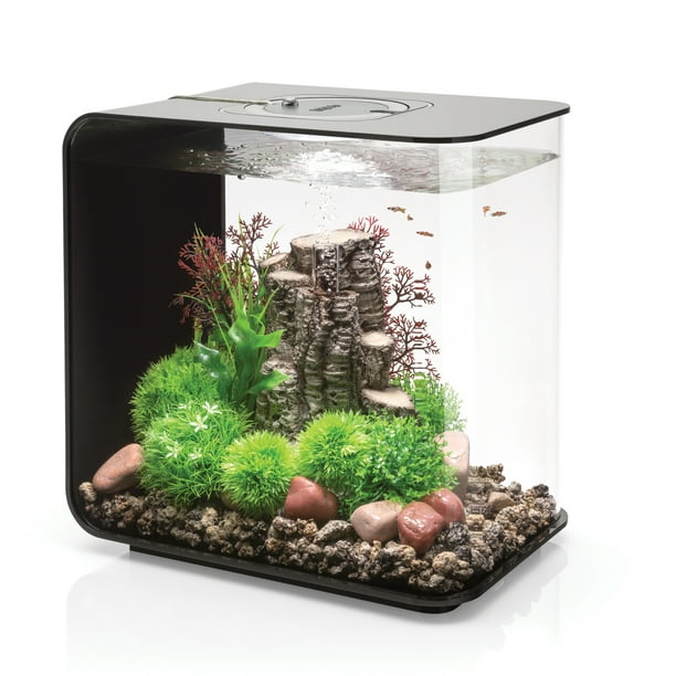 Biorb Halo Grey 8 Gallon Aquarium With Micro Light 15 75 L X 15 75 W X 18 H Petco