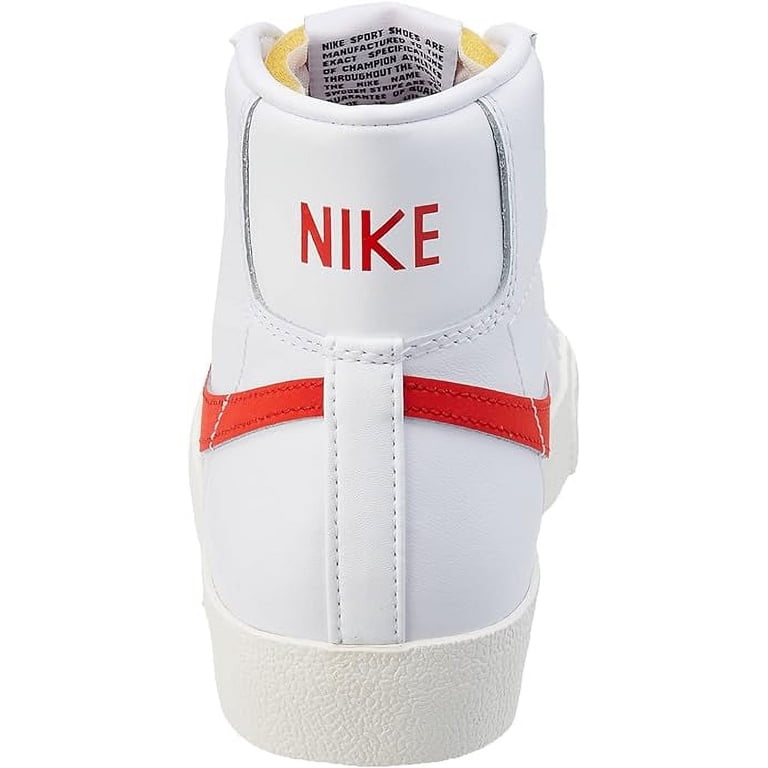 Nike Blazer Mid 77 Womens Size 10.5 White Habanero Red Sail CZ1055 101 Mens 9 Nike Blazer Mid 77 White Habanero Red CZ1055 101 - SIZE 10.5  main image 2