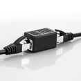 thumbnail image 3 of RJ45 Ethernet Network Connector Double Head Straight LAN Cable Connector CAT 5 5E 6 6A Extender, 3 of 7